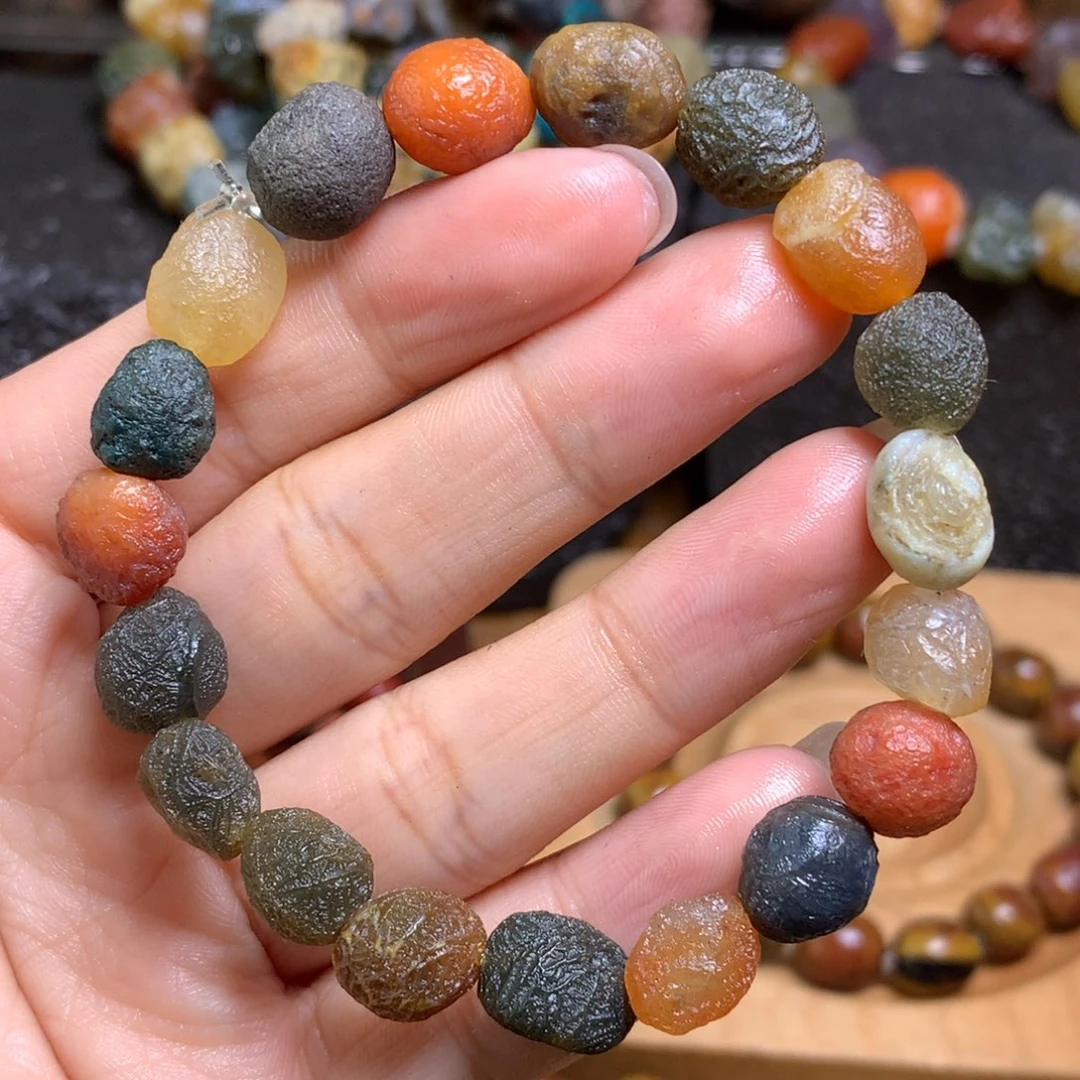 未镶嵌玛瑙/玉髓珠宝半成品