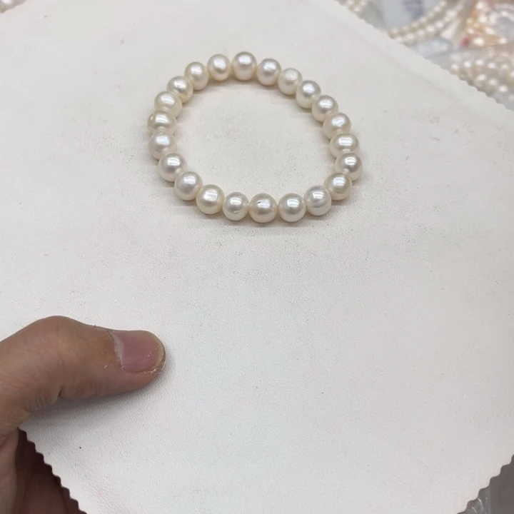 未镶嵌淡水珍珠颈饰05