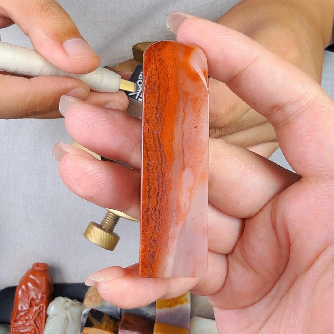寿山石印石大道至简吉祥如意
