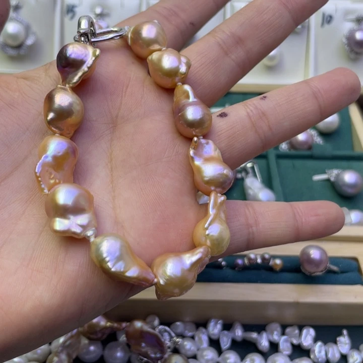 淡水珍珠手绳合金A****?