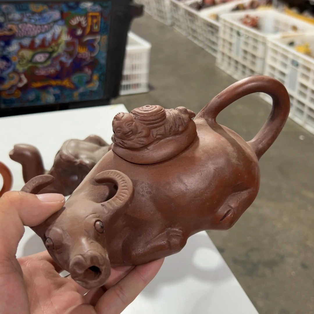 老厂紫砂壶一件！
