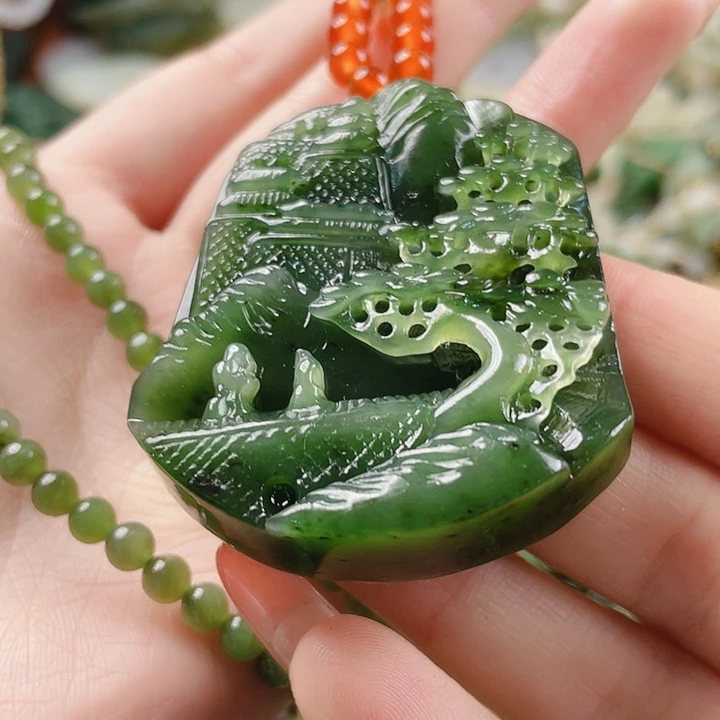 未镶嵌和田玉挂件