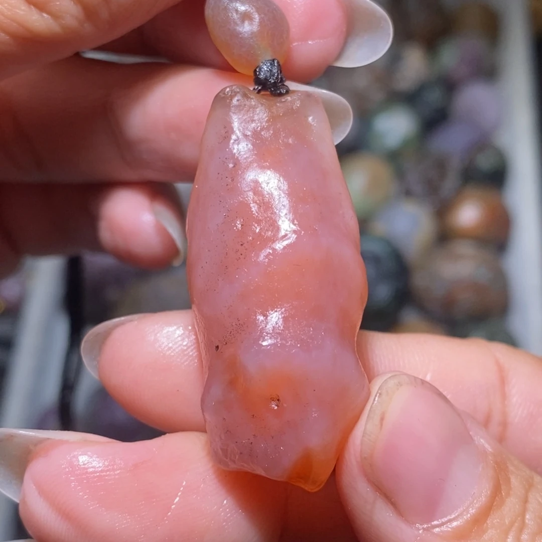 未镶嵌玛瑙/玉髓珠宝半成品