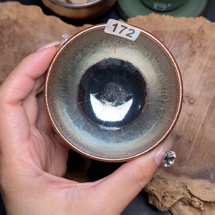 茶盏建窑建盏主人杯172