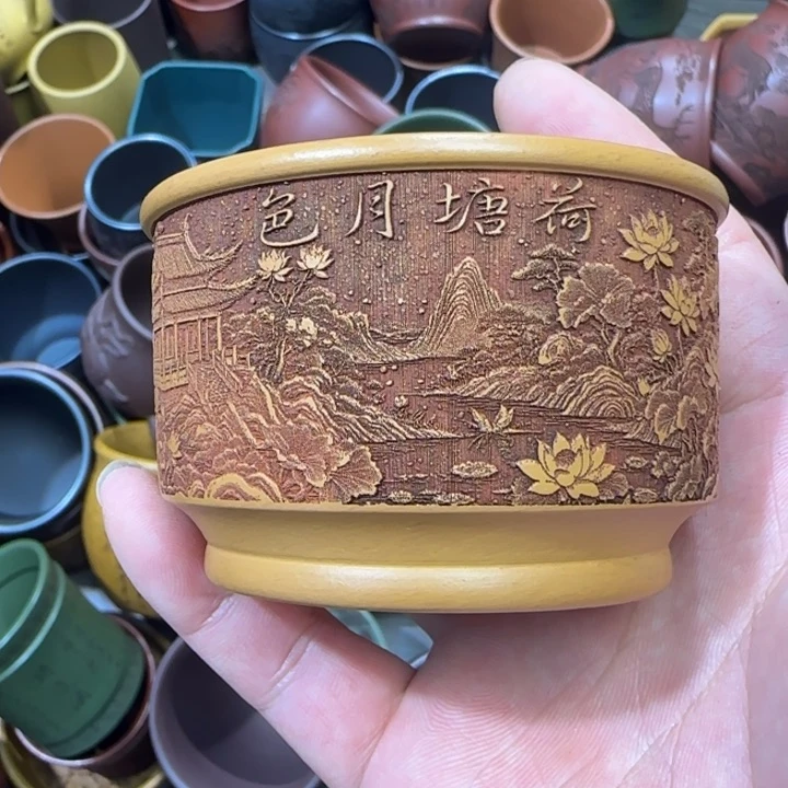 茶杯紫砂全手工制作工艺