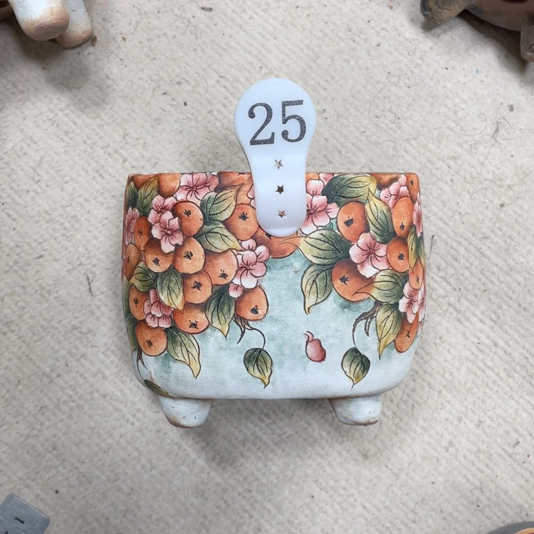 紫砂花盆2*陶瓷多肉花盆精品