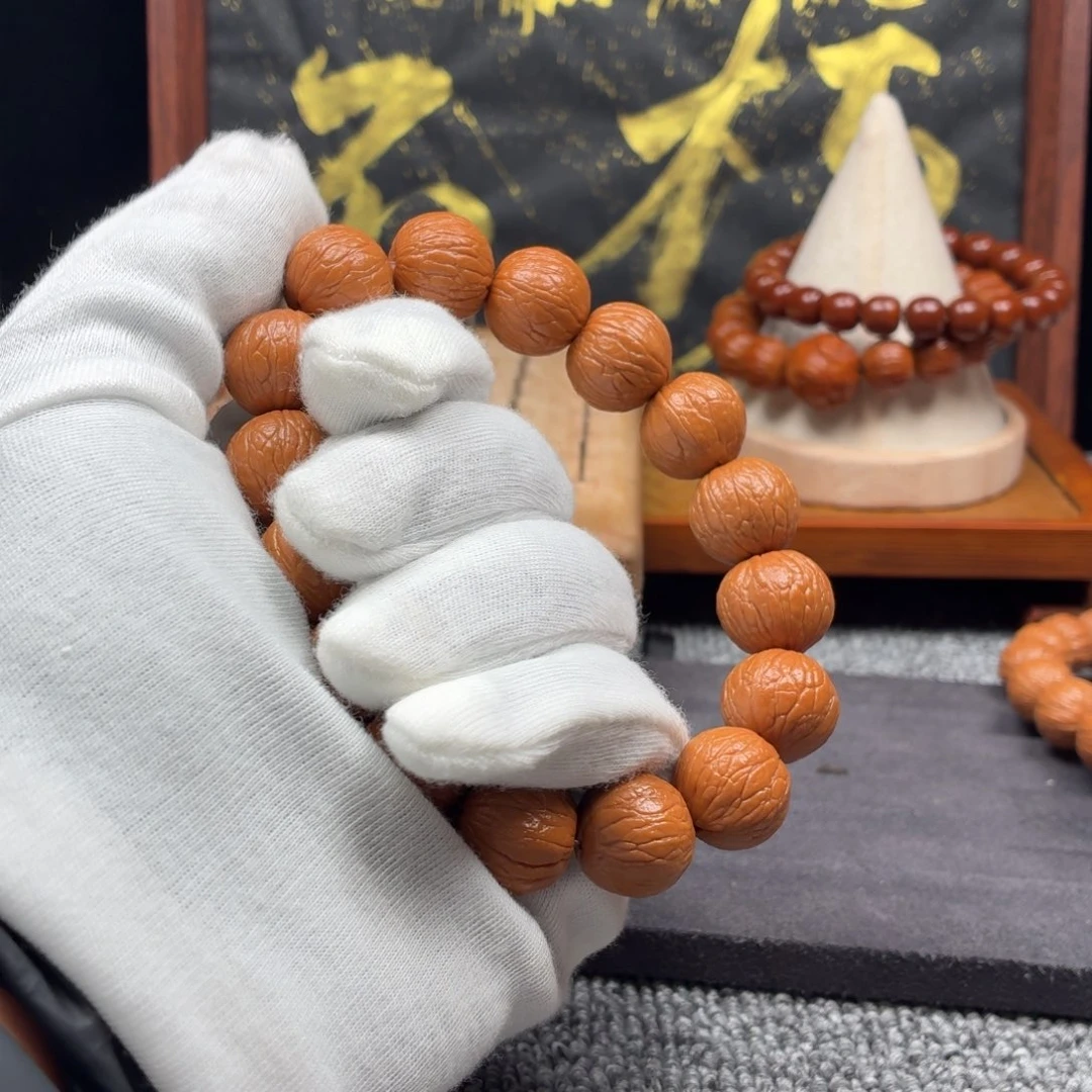 月***亮猴头核桃吊坠听风聚宝盆补籽