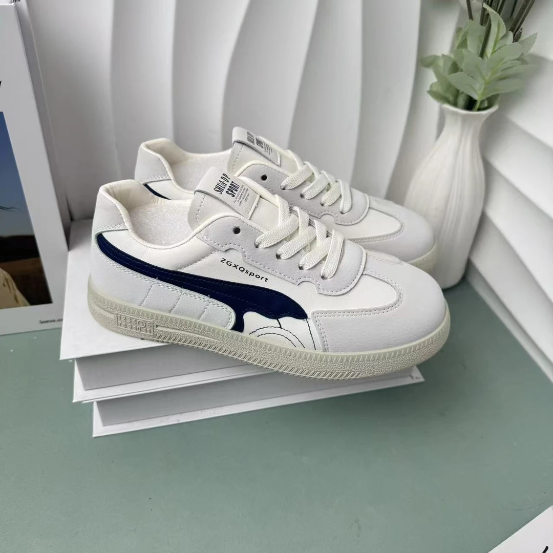 2025秋季新款女鞋时尚潮流百搭休闲透气小众时尚小白鞋板鞋703