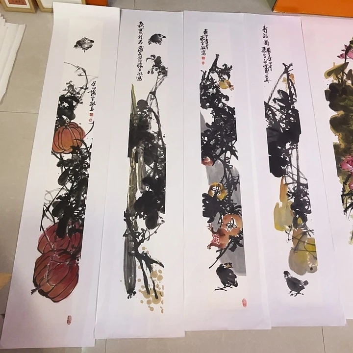 国画张圣敏先生纯手绘作品