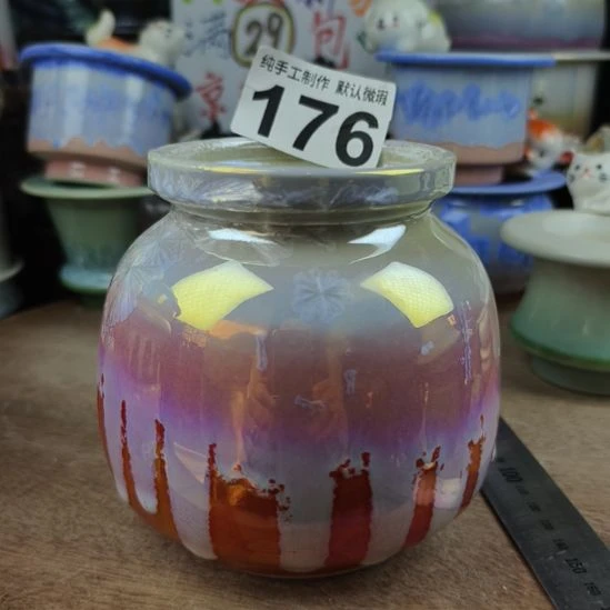 景德镇手工高温陶瓷：内口7.5高11.5