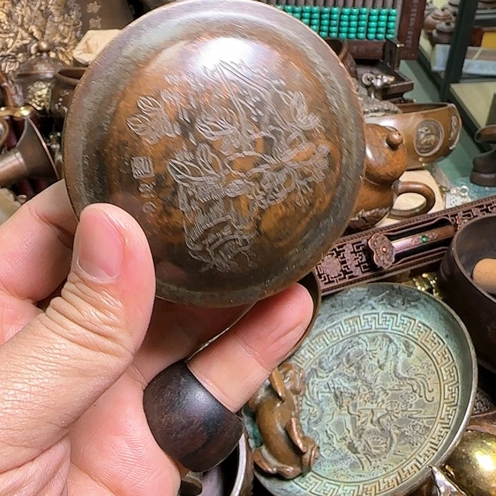 铜器办公室茶室摆件