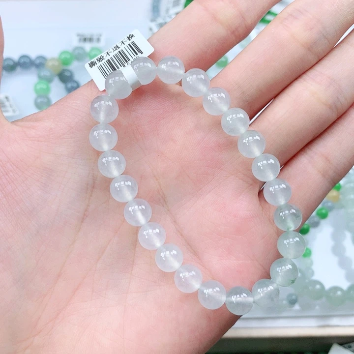 未镶嵌手链翡翠七**八翡翠