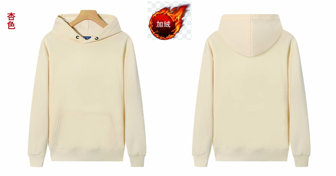 【加绒净版】【加绒连帽卫衣】加厚连帽卫衣卫衣纯棉