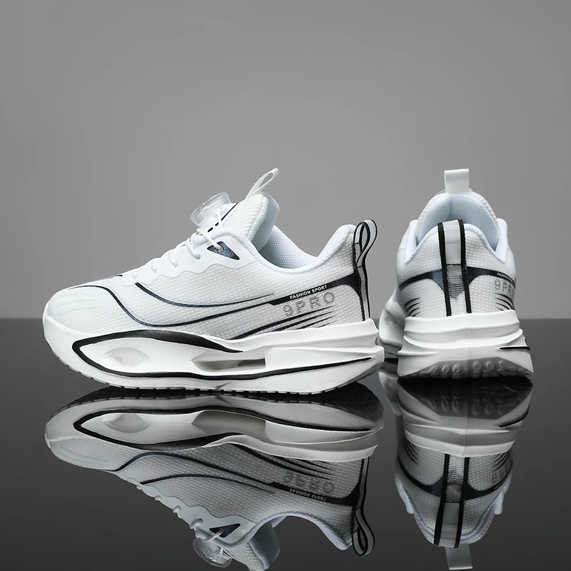 赤兔9儿童专业跑步鞋春秋男童白色鞋子6秋季小白鞋网面透气运动鞋