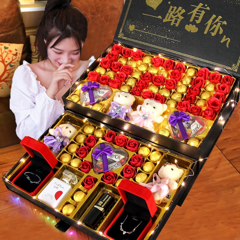 Dove/德芙巧克力礼盒装送女友女生老婆圣诞节平安夜礼物浪漫生日
