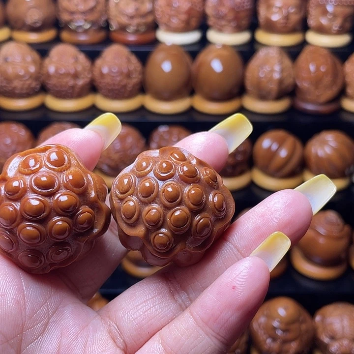 橄榄核把件橄榄雕刻