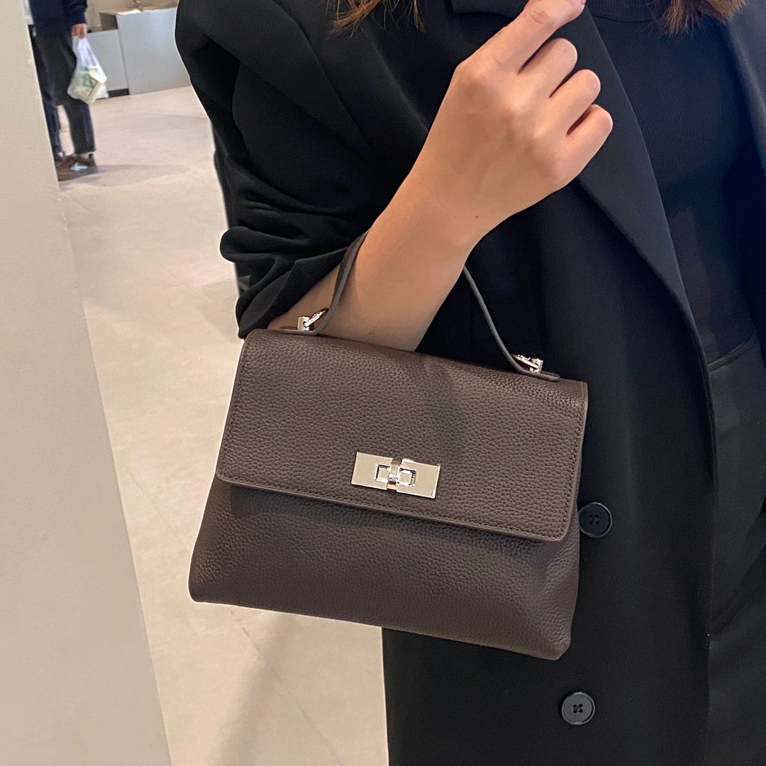 Gefanxi/歌梵希2024百搭时尚女士包包简约通勤单肩斜跨包手提包包