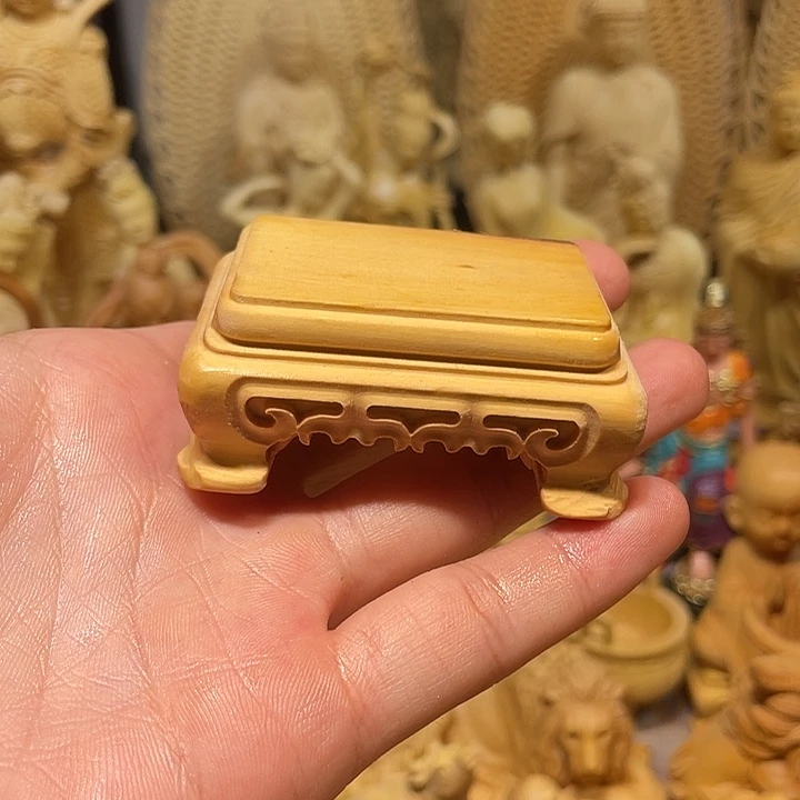 黄杨木小瑕疵底座