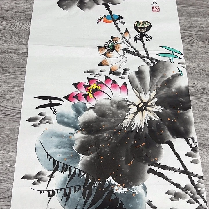 国画恭喜发财恭喜发财