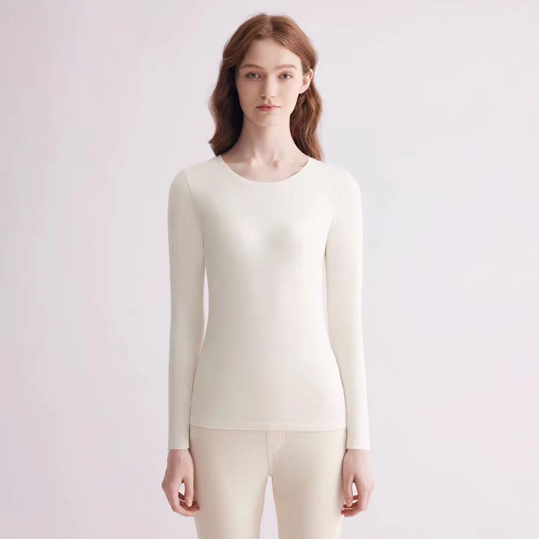【柔柔棉打底衫】秋冬季打底T恤亲子装家居打底内穿长袖上衣