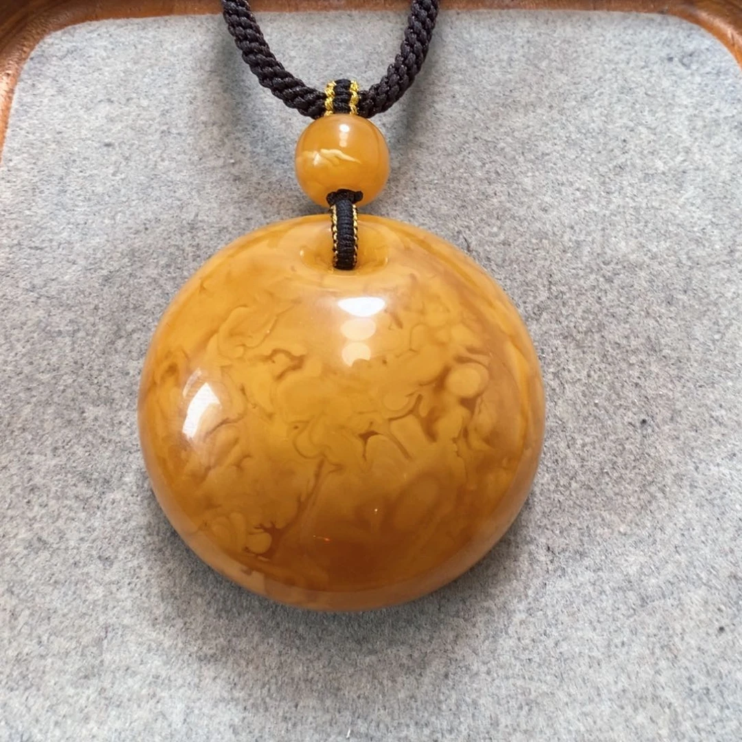 未镶嵌颈饰蜜蜡蜜蜡