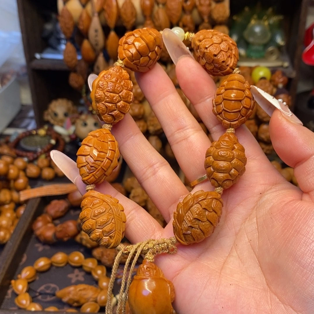 手串/手链橄榄核纯手工富甲天下