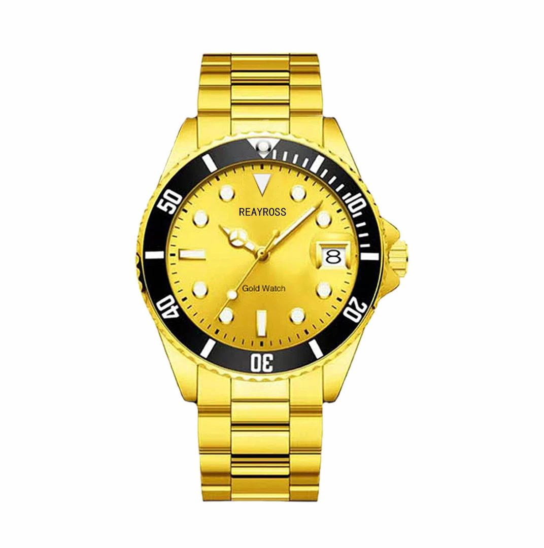 【金水鬼】REAYROSS/足金999/全自动机械手表时尚男款