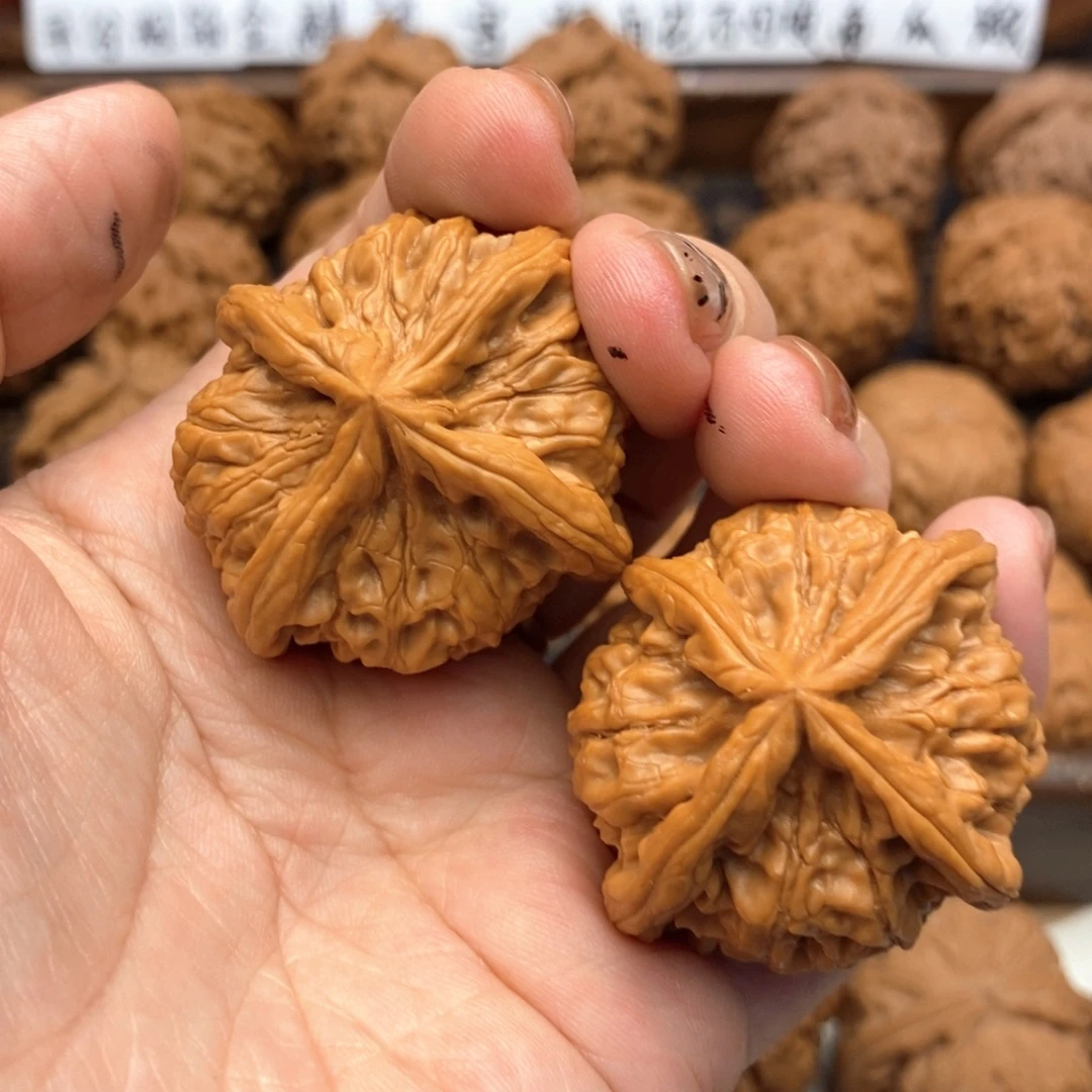 把件文玩核桃42尺全品玉玺正四