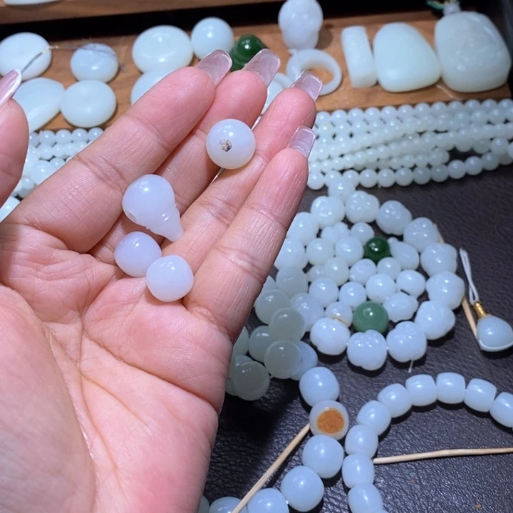 未镶嵌手链和田玉笨*珍