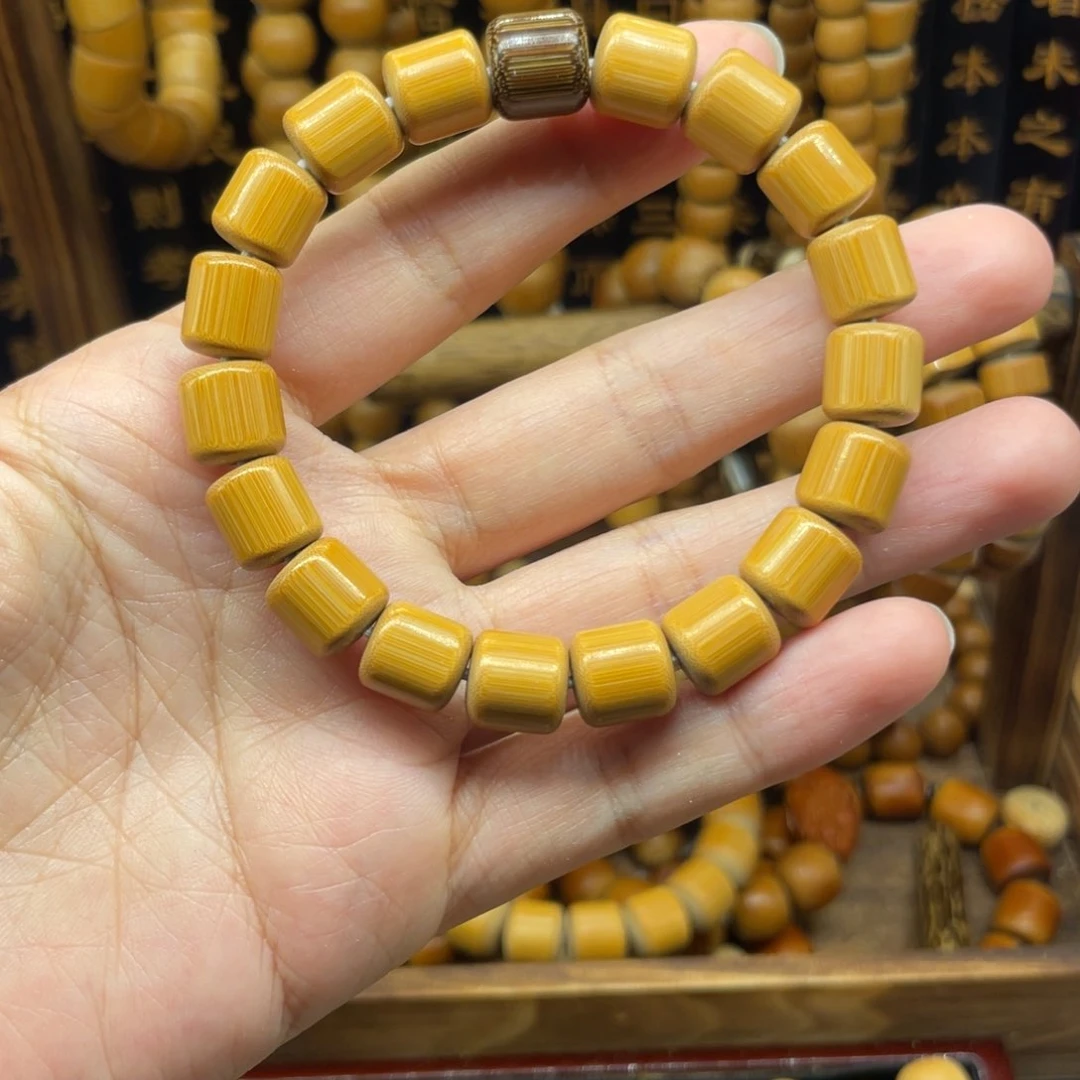 天***A0.9-1.0实心玉竹手串高抛不用油抛