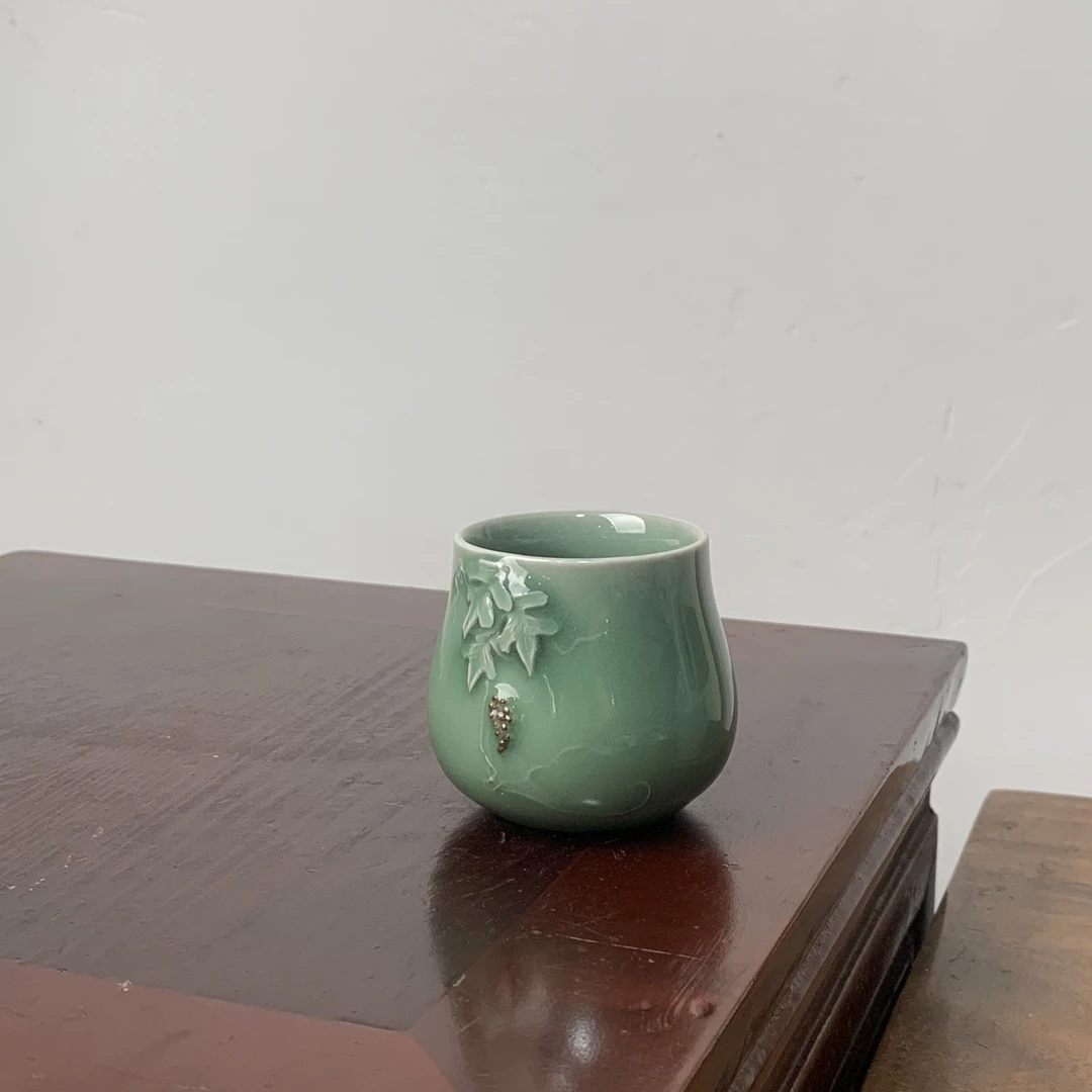 毛丹云手工主人杯创意小茶杯个人专用泡茶品茗主人杯