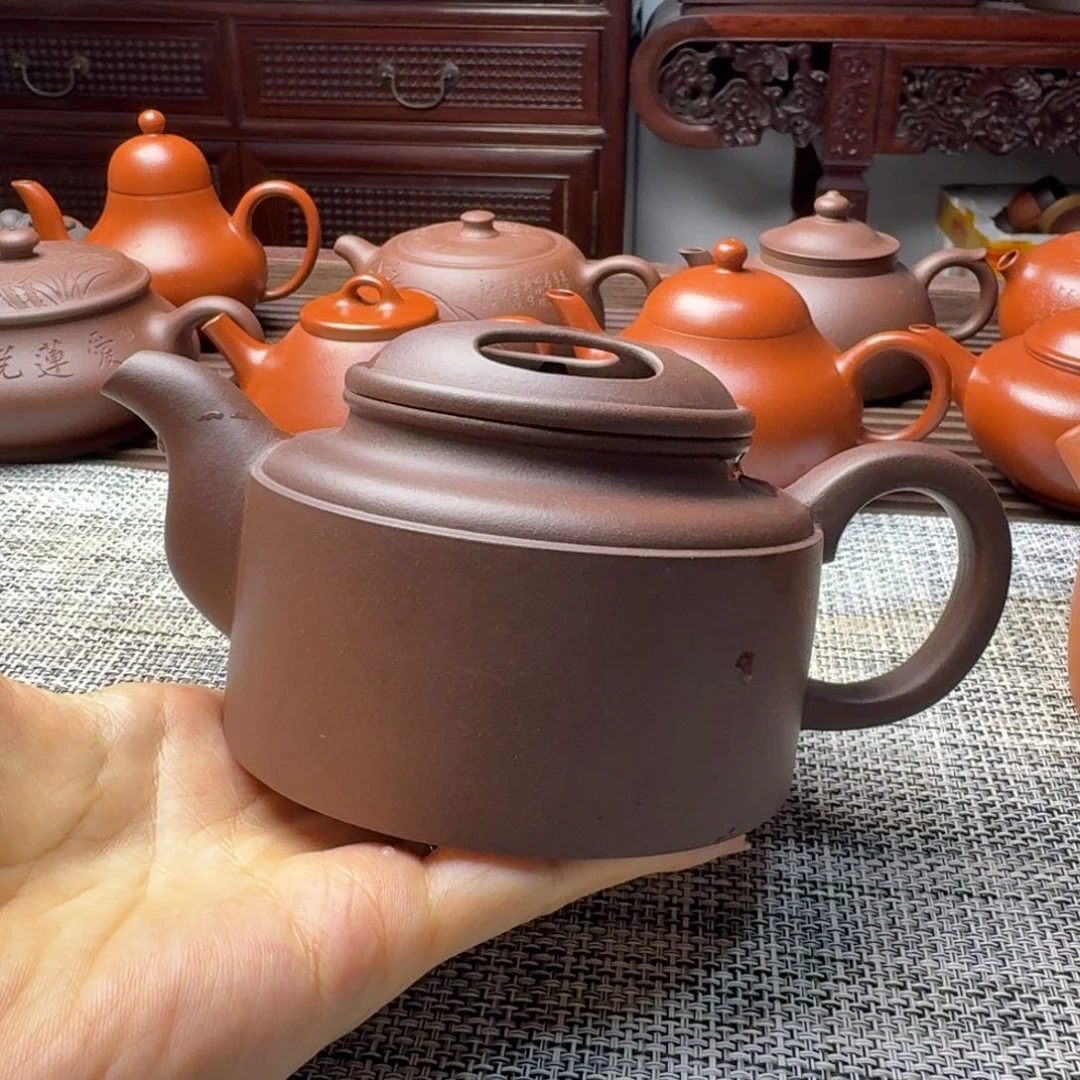 茶壶紫砂320cc紫砂壶紫泥