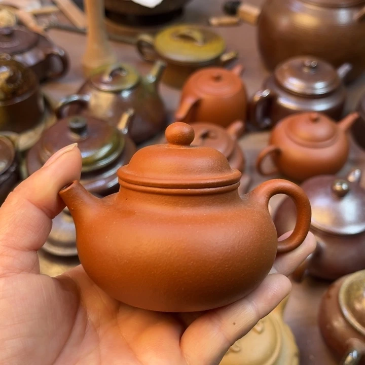 茶壶紫砂宜兴紫砂原矿泥料120