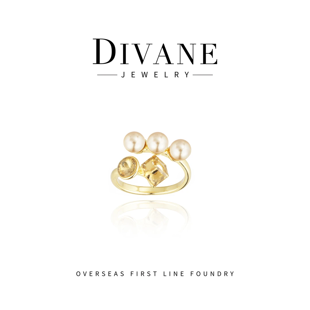 【暮色方糖】秋冬色系开口戒指G1043