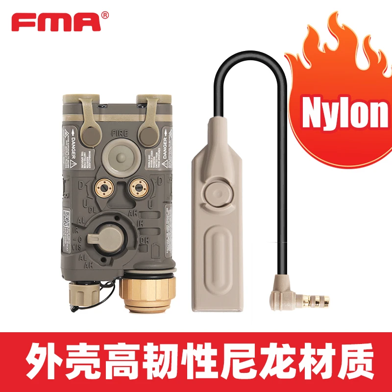 FMA美式海豹LAB迷你版PEQ-NGAL红镭射激光发射指示器LED+IR红外光
