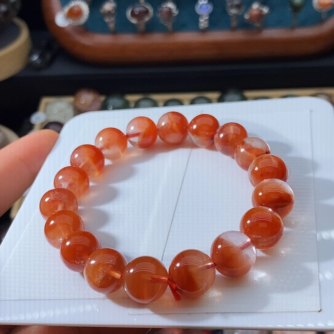 水晶手链未镶嵌定制11.5