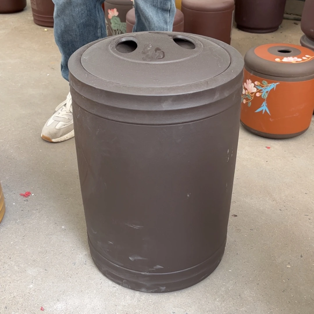 茶叶罐紫砂23饼茶叶罐