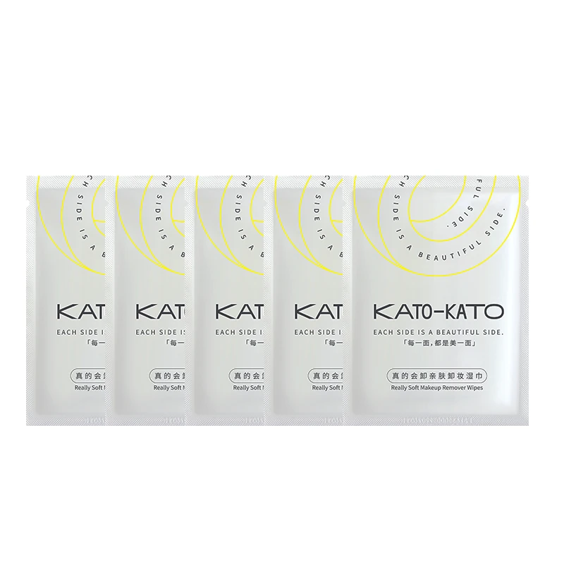 KATO真的会卸柔肤卸妆湿巾清爽柔润