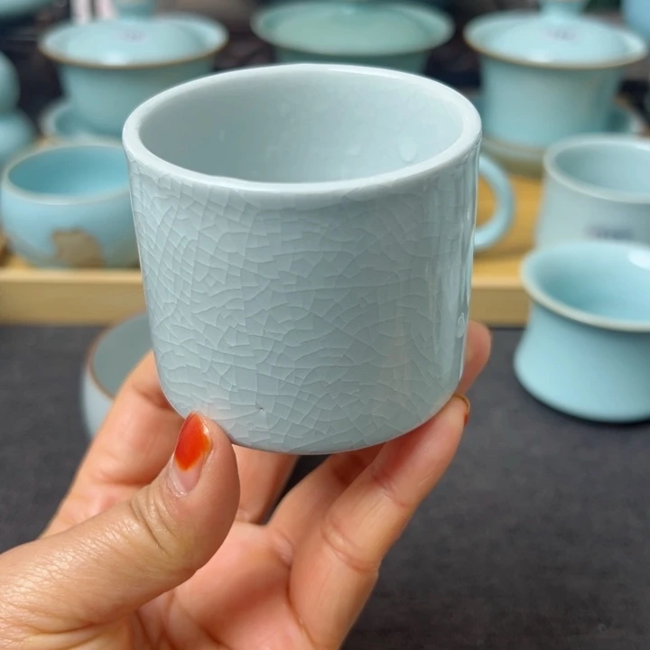 杯带***瑰月白扳指微瑕