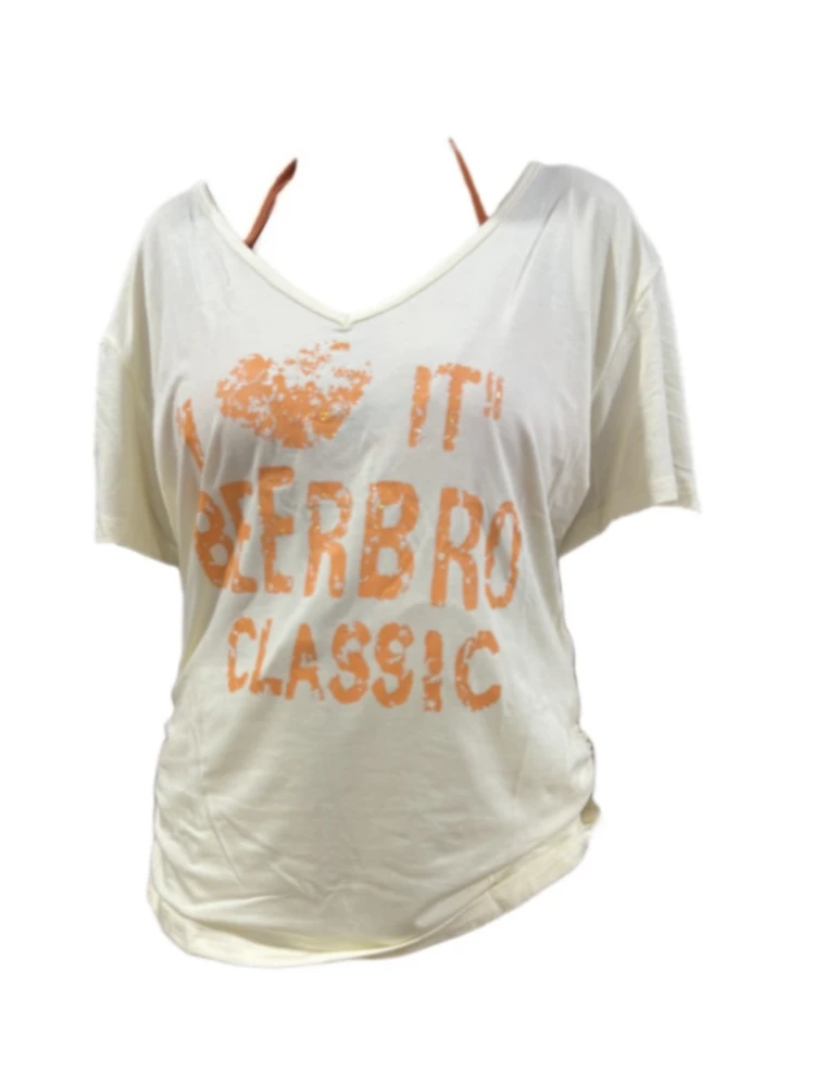 【Amy家】微胖mm纯欲辣妹撞色T恤带胸垫两件套女夏季宽松巨显瘦上衣