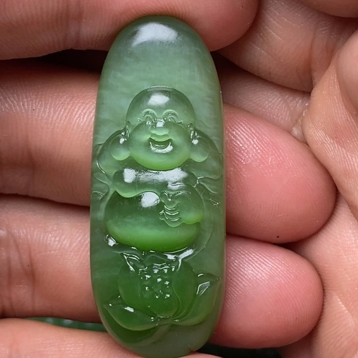 可****未镶嵌和田玉（碧玉）挂件