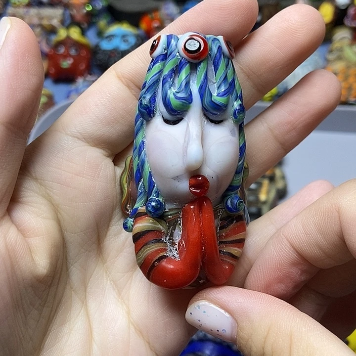 琉璃颈饰重工款个性十足天使034