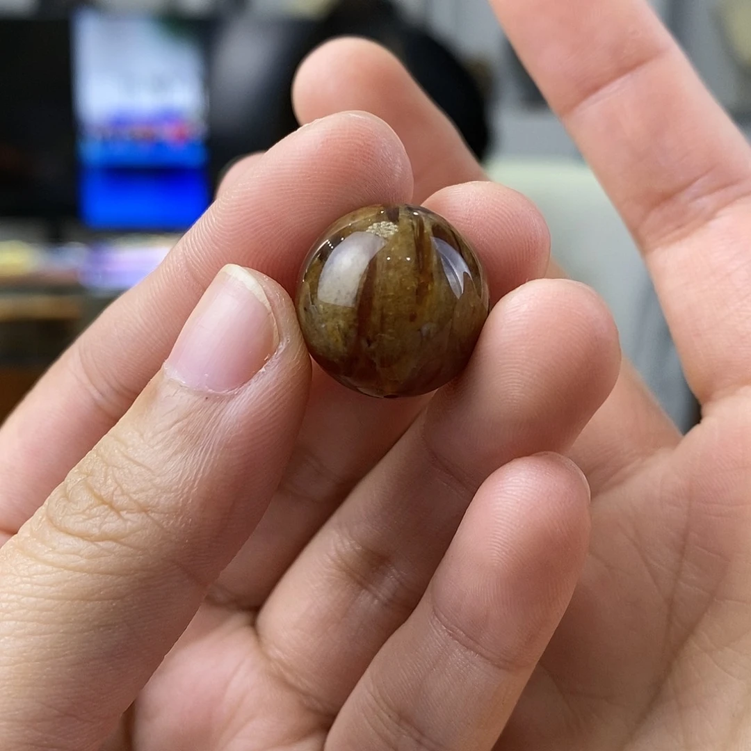 蜜蜡珠宝奇石未镶嵌17.5mm尺寸