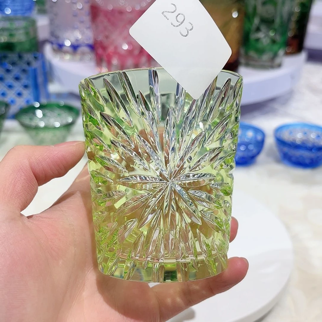 水晶杯水晶花瓶果盘通宝工艺品