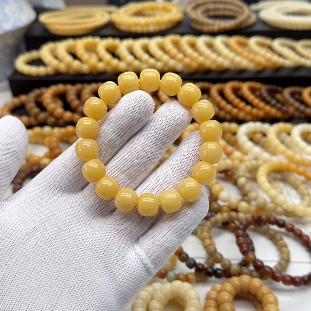 菩提根/象牙果手串12*13精工10年