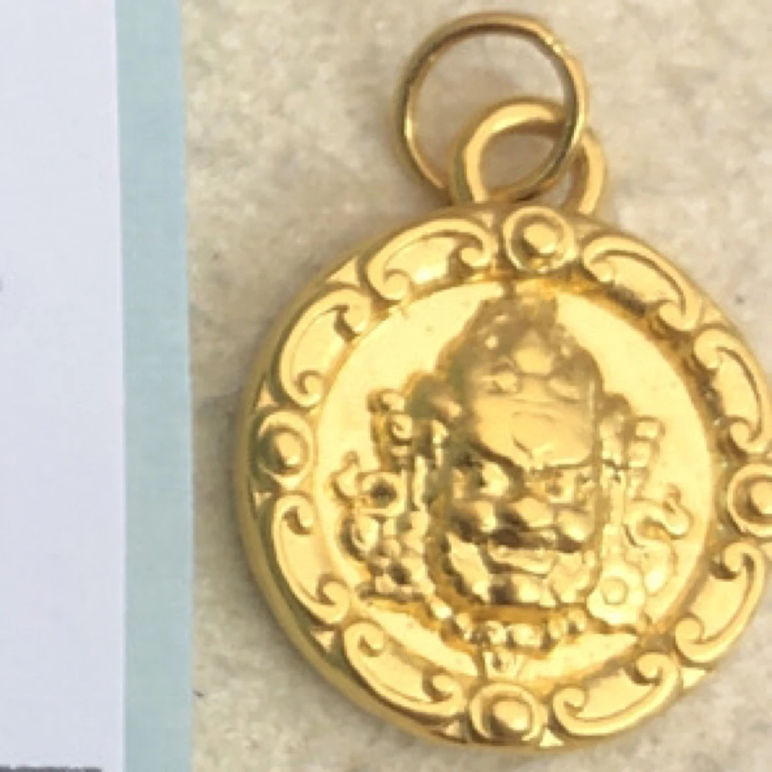 足金999大黄财神黄金提溜