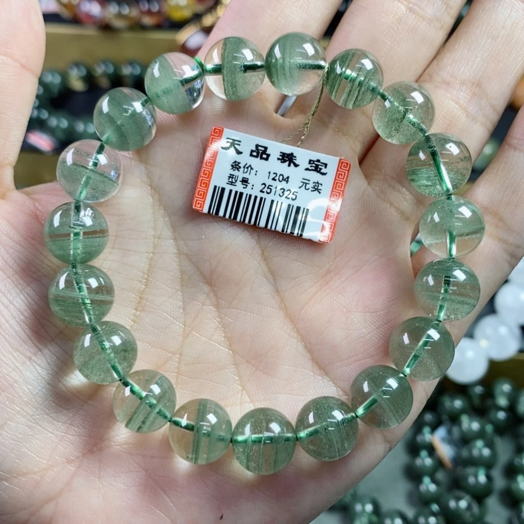 水晶手串未镶嵌玲**玺绿幽灵251325