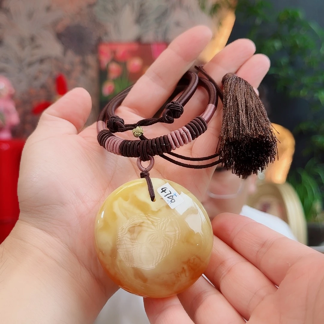 琥珀未镶嵌手链精致