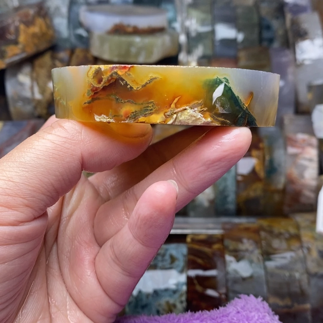 熟***生定制玛瑙手镯私人定制