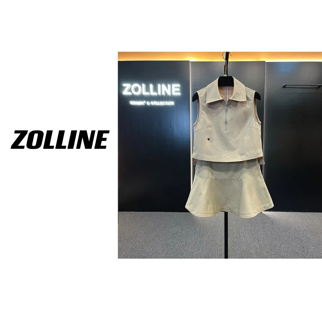 25无袖少女感穿搭 夏季气质休闲百搭潮流时尚轻奢套装女·0147